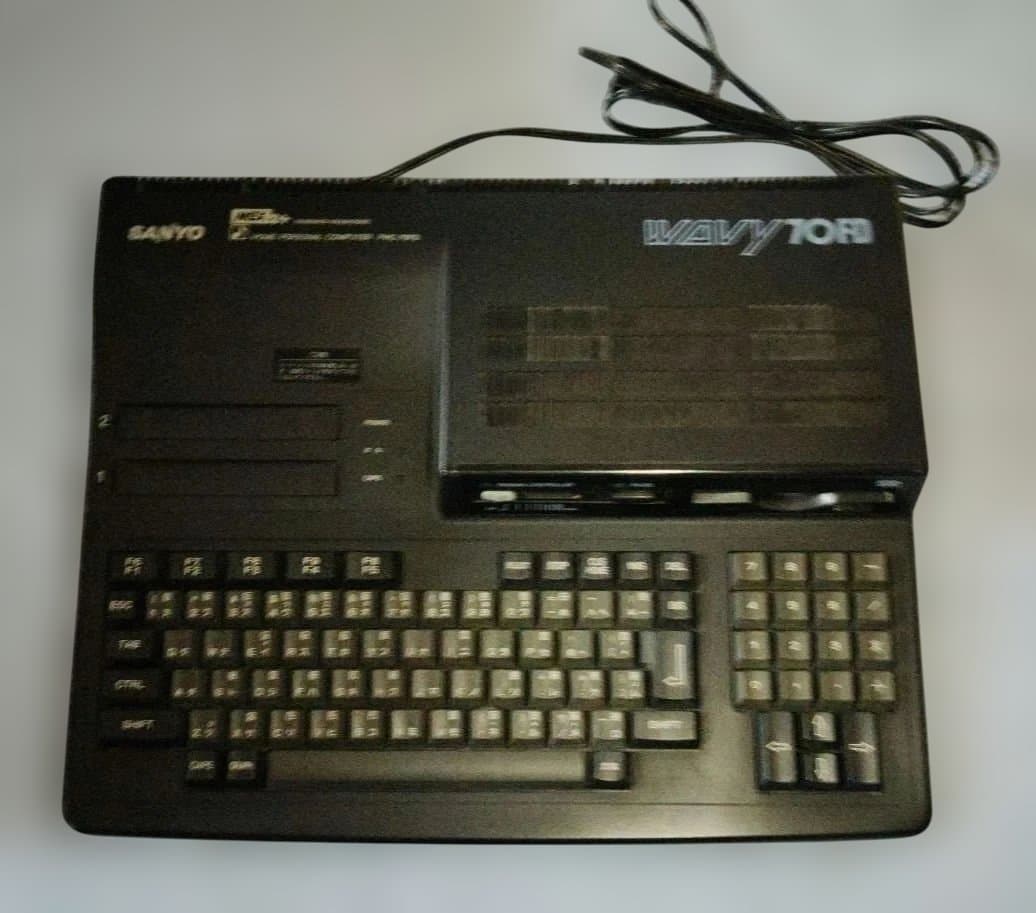 MSX2+ WAVY 70FD ソフト付き
