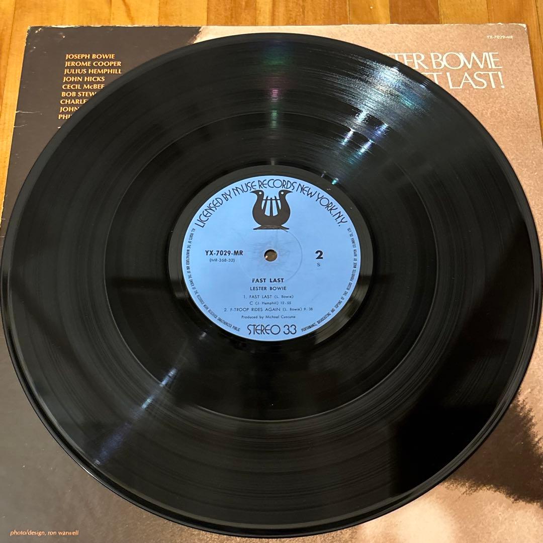 レコード Lester Bowie Fast Last レアグルーヴ ジャズ