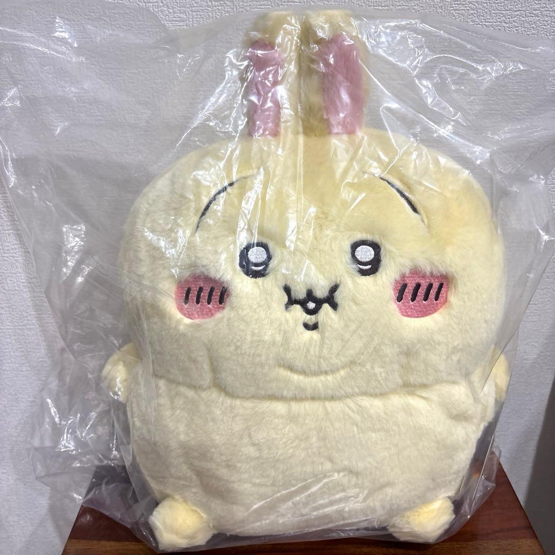 【お顔厳選!!】ちいかわ 重め！ぼっちゃり抱っこぬいぐるみ うさぎ ぽっちゃり