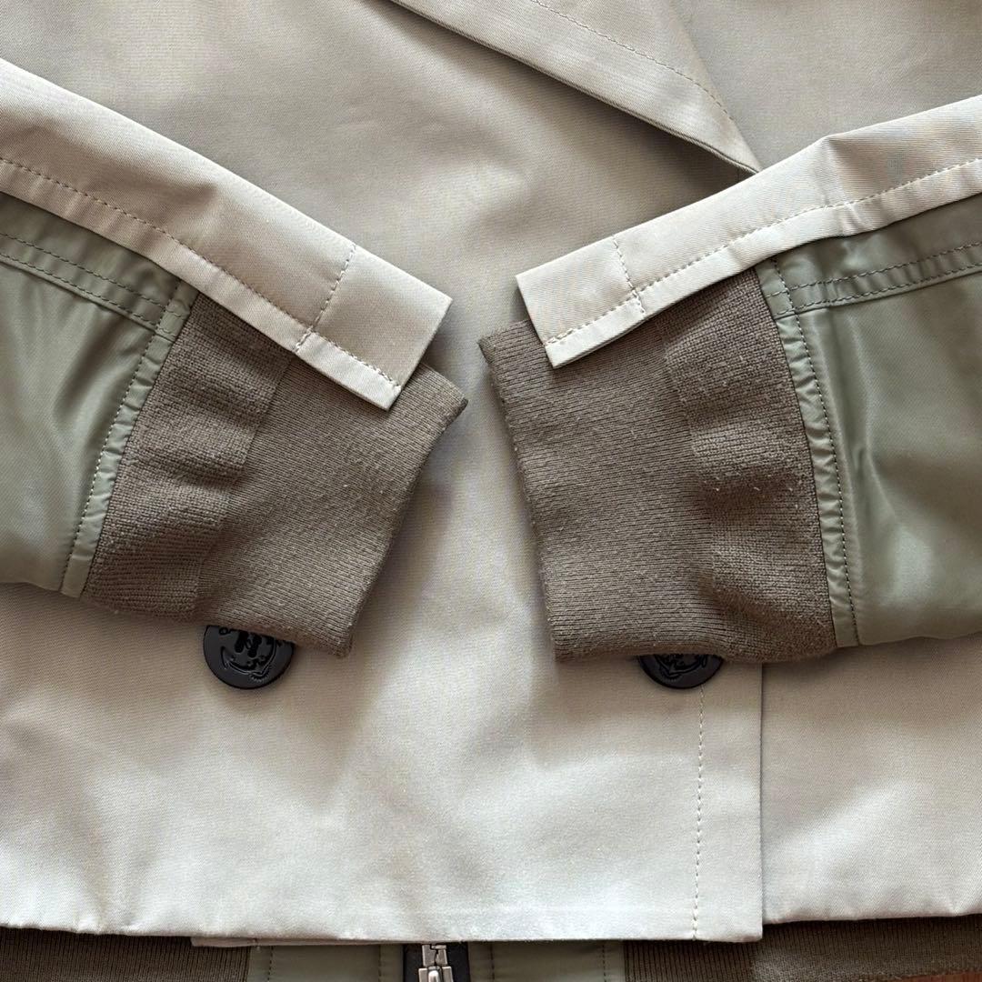 さ*も様 Gabardine Mix Jacket MA-1