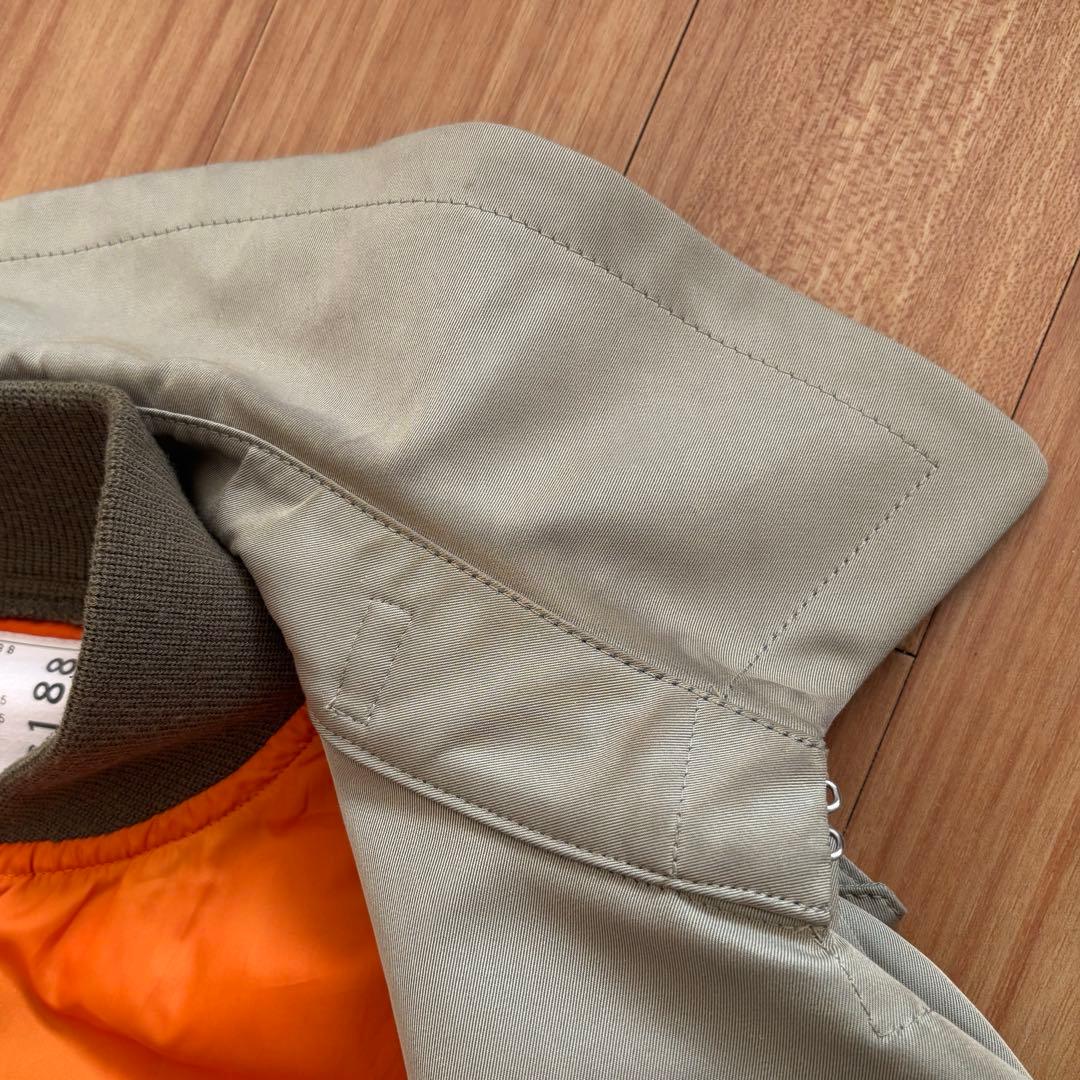 さ*も様 Gabardine Mix Jacket MA-1