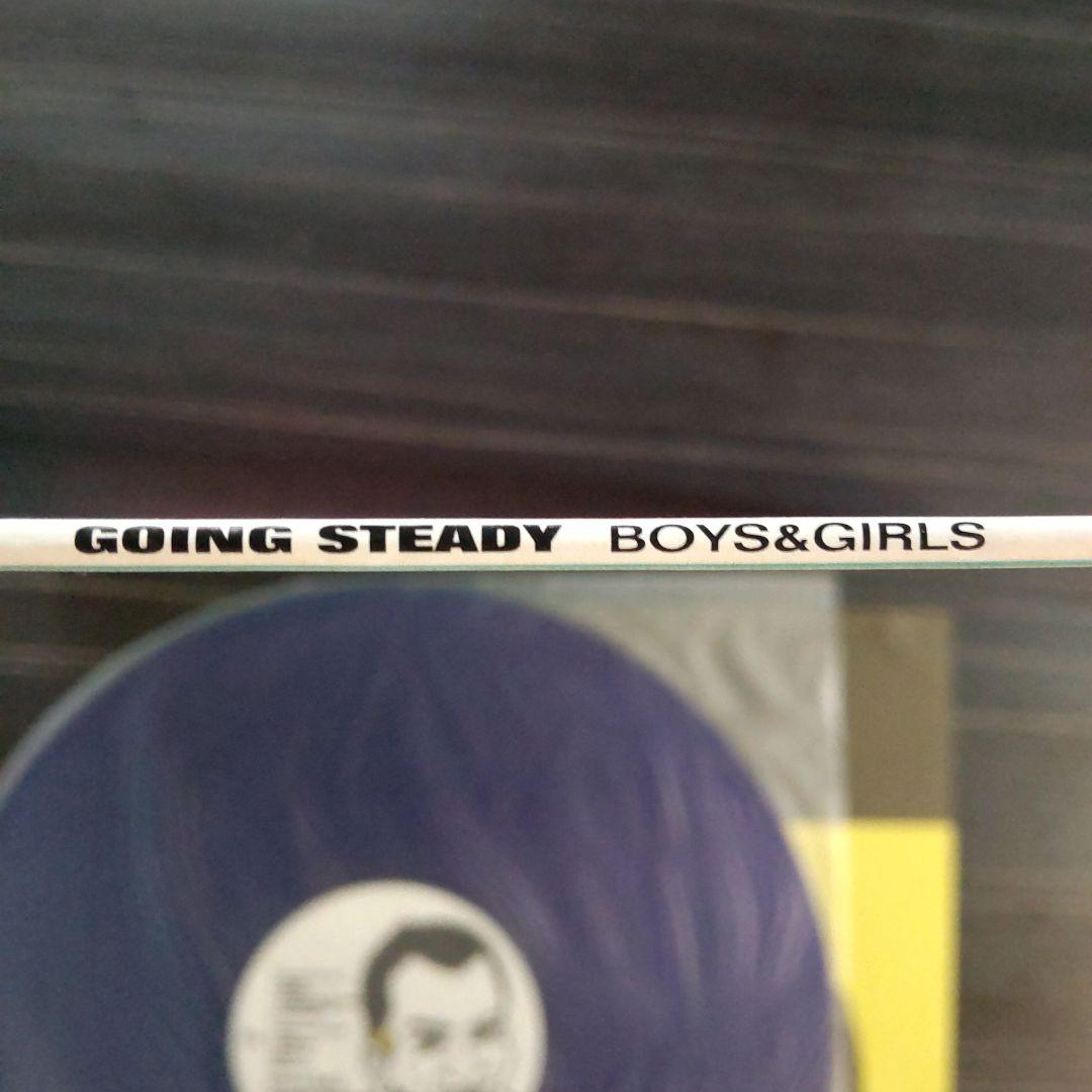 GOING STEADY BOYS&GIRLS 透明紫レコード レア品