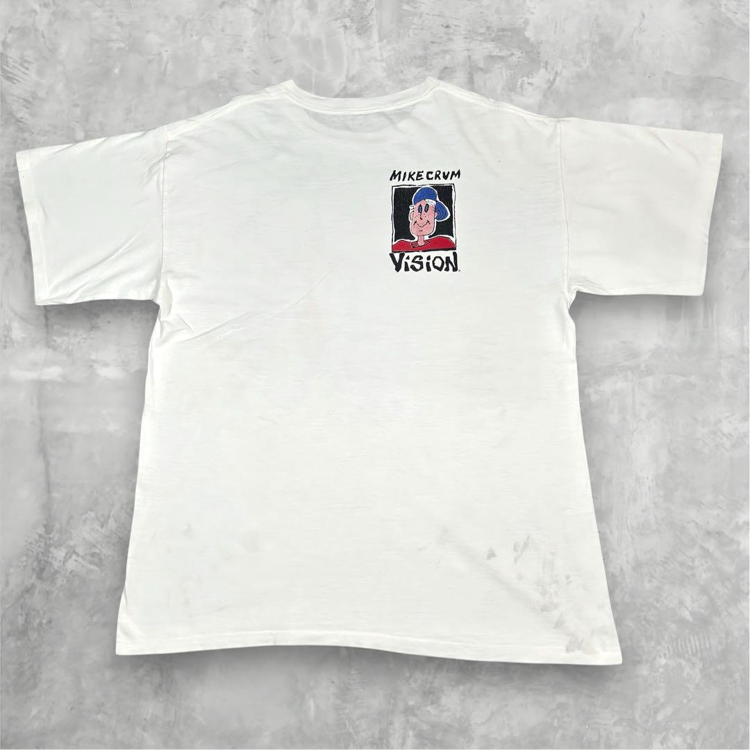 90s Vision Street Wear × Mike Crum Tシャツ