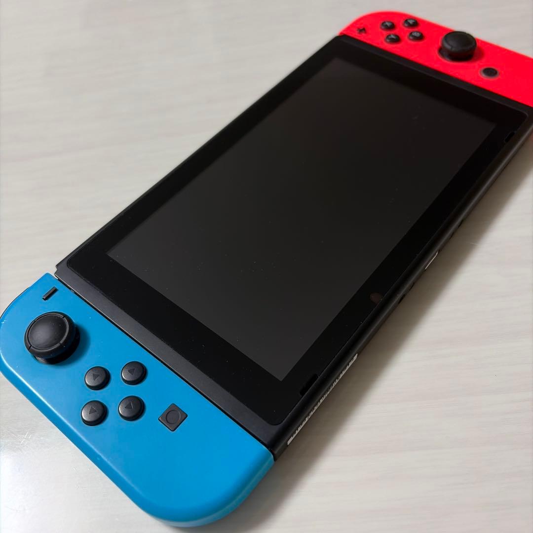 【良品】Nintendo Switch 本体 ネオンブルー・レッド