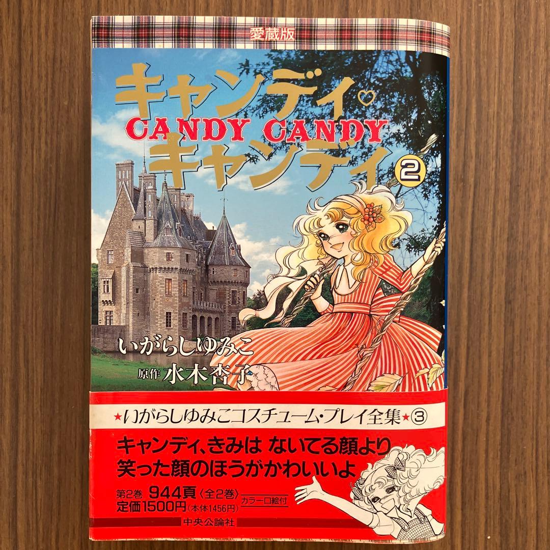 昭和レトロ　キャンディキャンディ全2巻　いがらしゆみこ　原作水木杏子