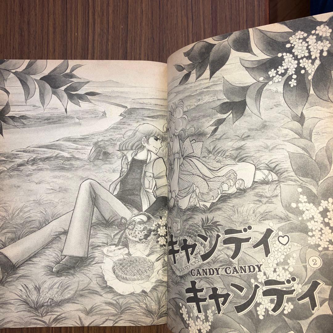昭和レトロ　キャンディキャンディ全2巻　いがらしゆみこ　原作水木杏子