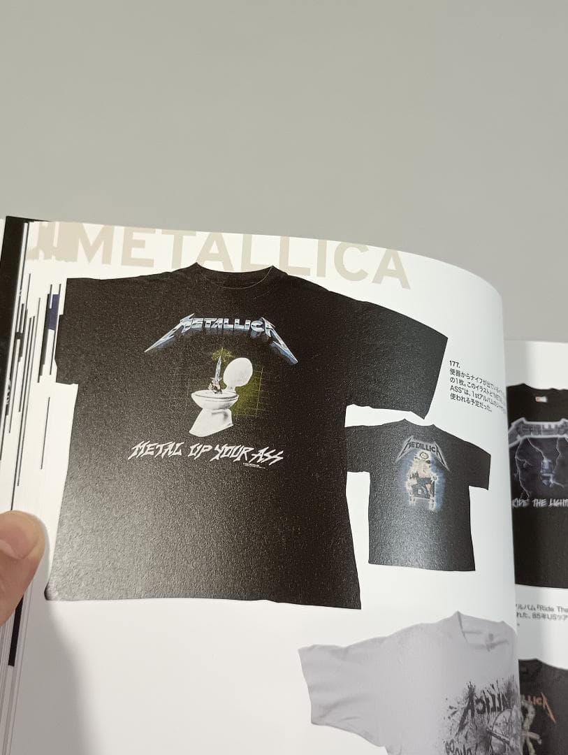 p*k様 L Tee's FILE メタルTシャツ図鑑