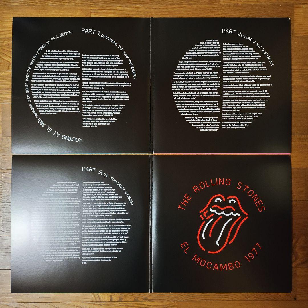 【フランス盤４ＬＰレコード】ローリング・ストーンズ／エル・モカンボ １９７７