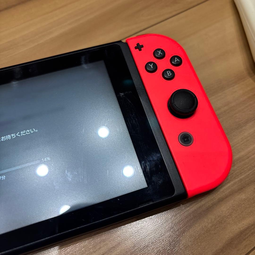 Nintendo Switch ネオンブルー/ネオンレッド 本体　ハードケース付