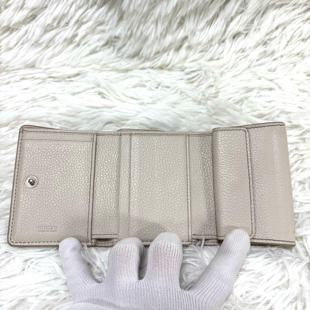人気✨HIROFU ペッツォ　折財布　コンパクト　定価57200円