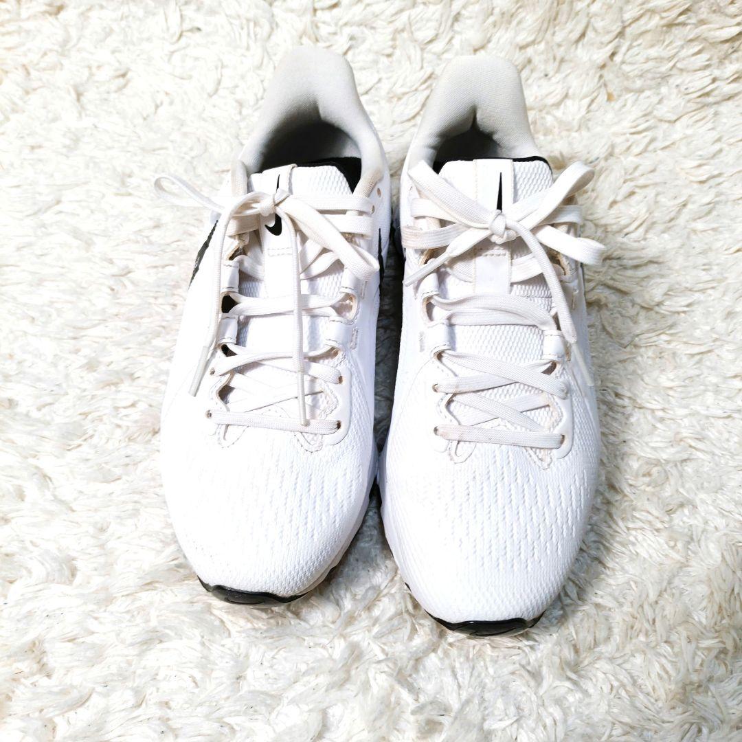 美品 Nike Golf Nike React ゴルフシューズ 白 23.0