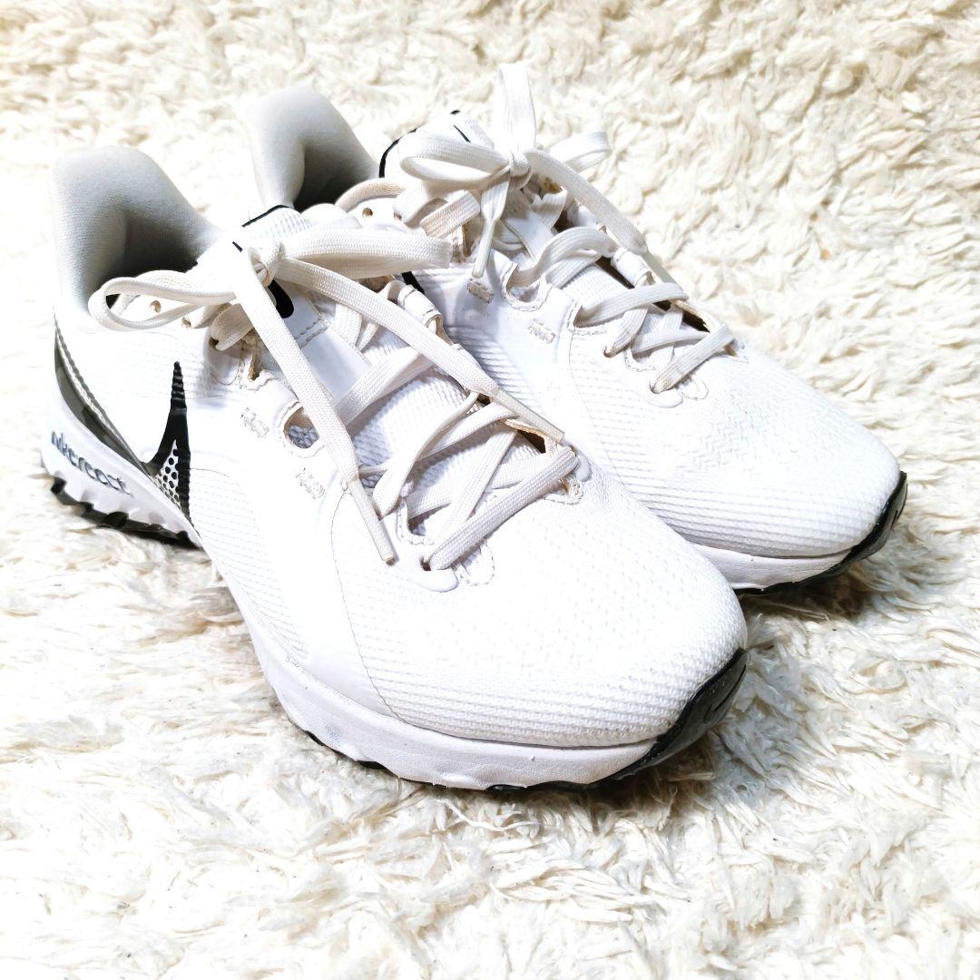 美品 Nike Golf Nike React ゴルフシューズ 白 23.0