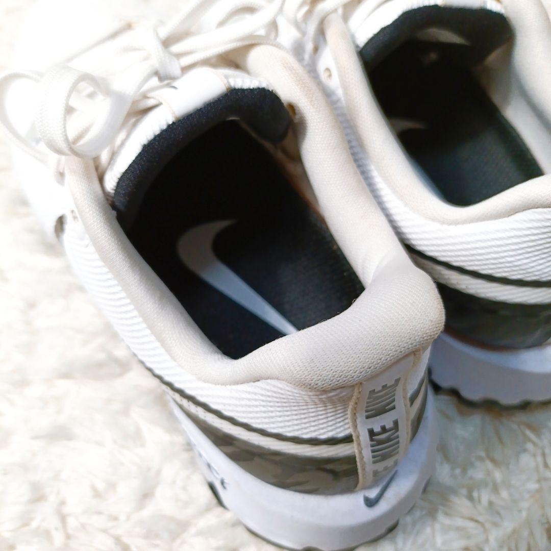 美品 Nike Golf Nike React ゴルフシューズ 白 23.0