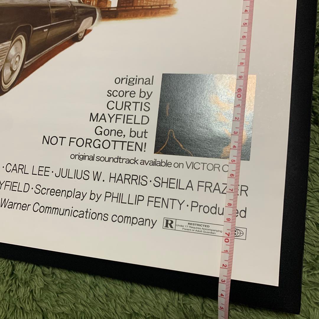 SUPERFLY POSTER ポスター curtis mayfield レア
