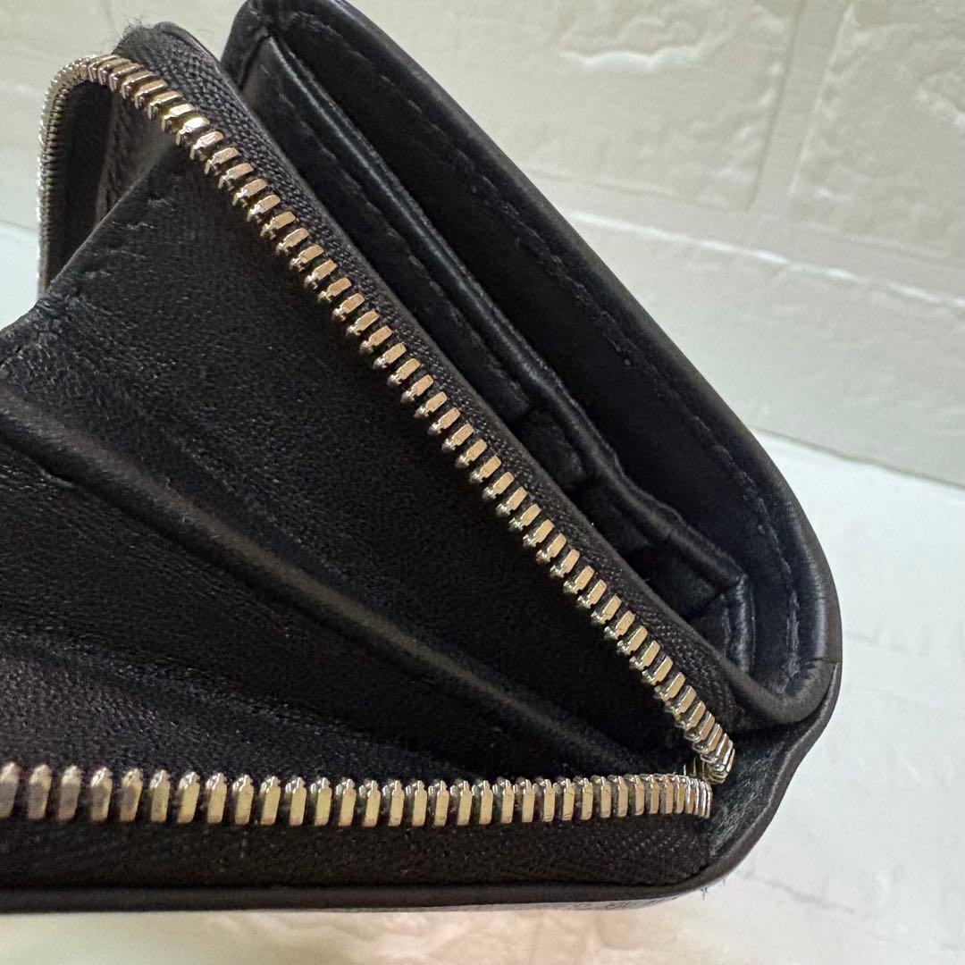 BALENCIAGA バレンシアガ 黒 ブラック 財布 二つ折り