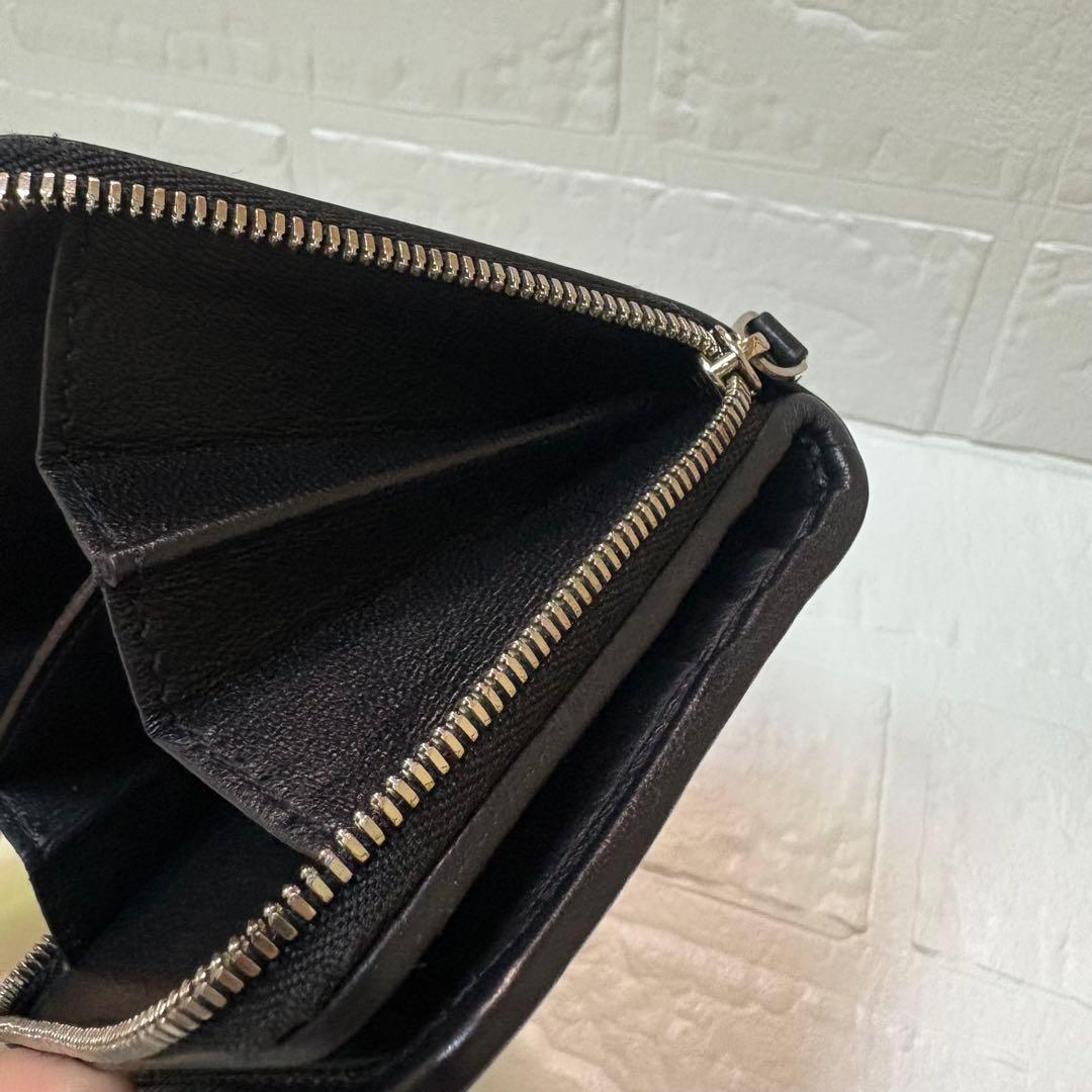 BALENCIAGA バレンシアガ 黒 ブラック 財布 二つ折り