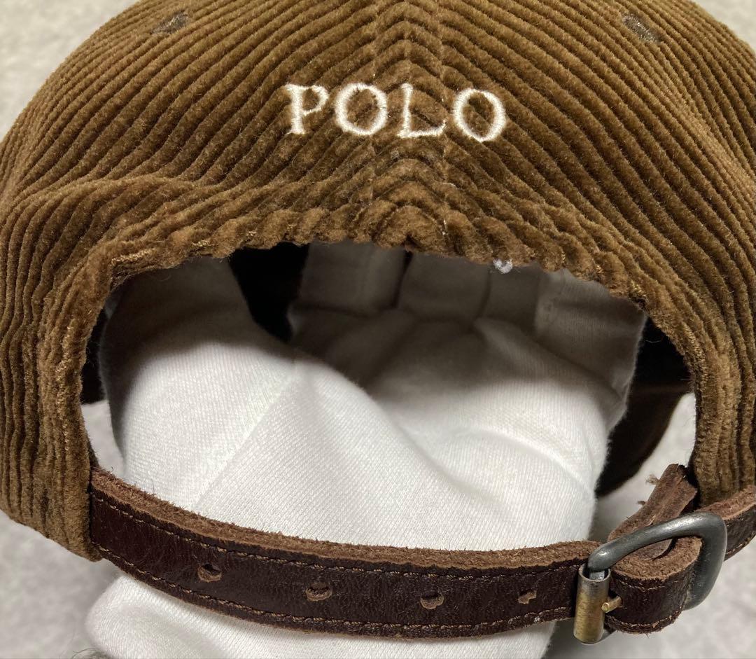 90s Polo by Ralph Lauren コーデュロイキャップ ブラウン