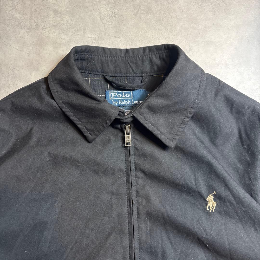 ジャケット・アウター 90s Polo Ralph Lauren Black Swing Top S