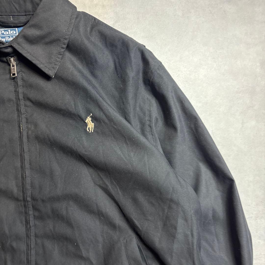 ジャケット・アウター 90s Polo Ralph Lauren Black Swing Top S