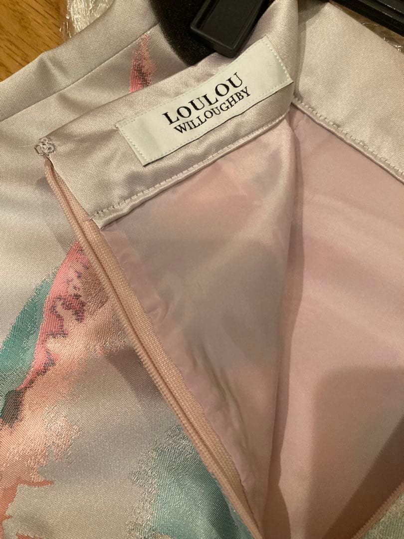 新品タグ付きLOULOU WILLOUGHBY フレアスカート サイズI
