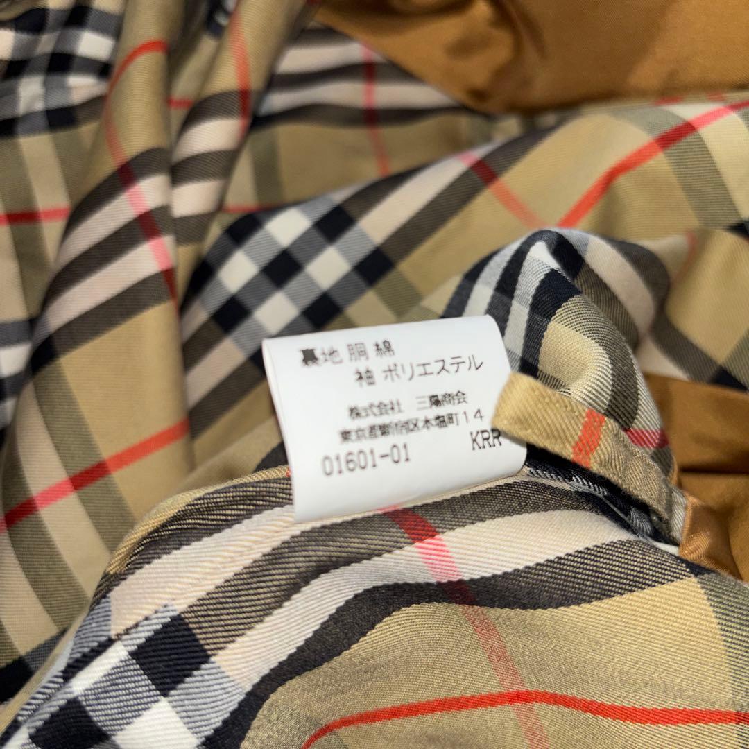 【美品】BURBERRY ステンカラーコート　ウールライナー付　ノバチェック