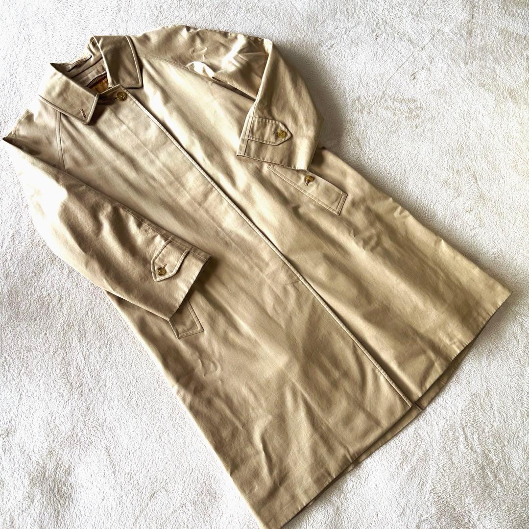 【美品】BURBERRY ステンカラーコート　ウールライナー付　ノバチェック