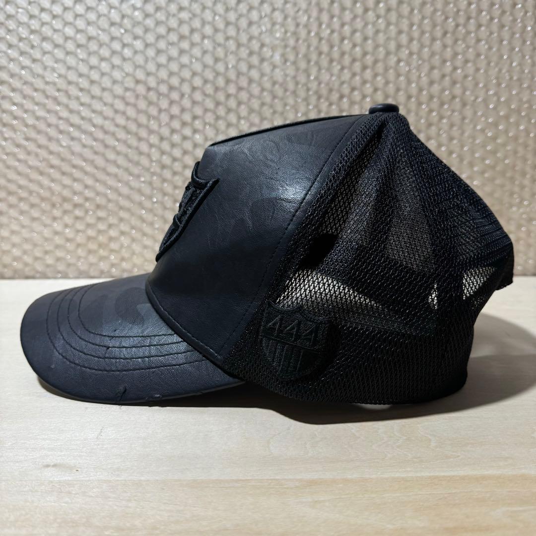 ヨシノリコタケYOSHINORI KOTAKE黒スパンコール 444 キャップ