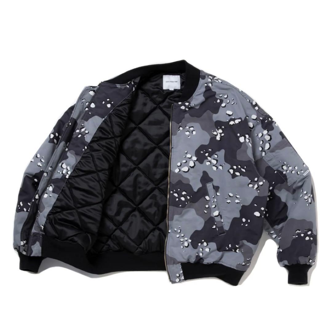 ジャケット・アウター 25FW CAMOUFLAGE PADDED BOMBER JACKET