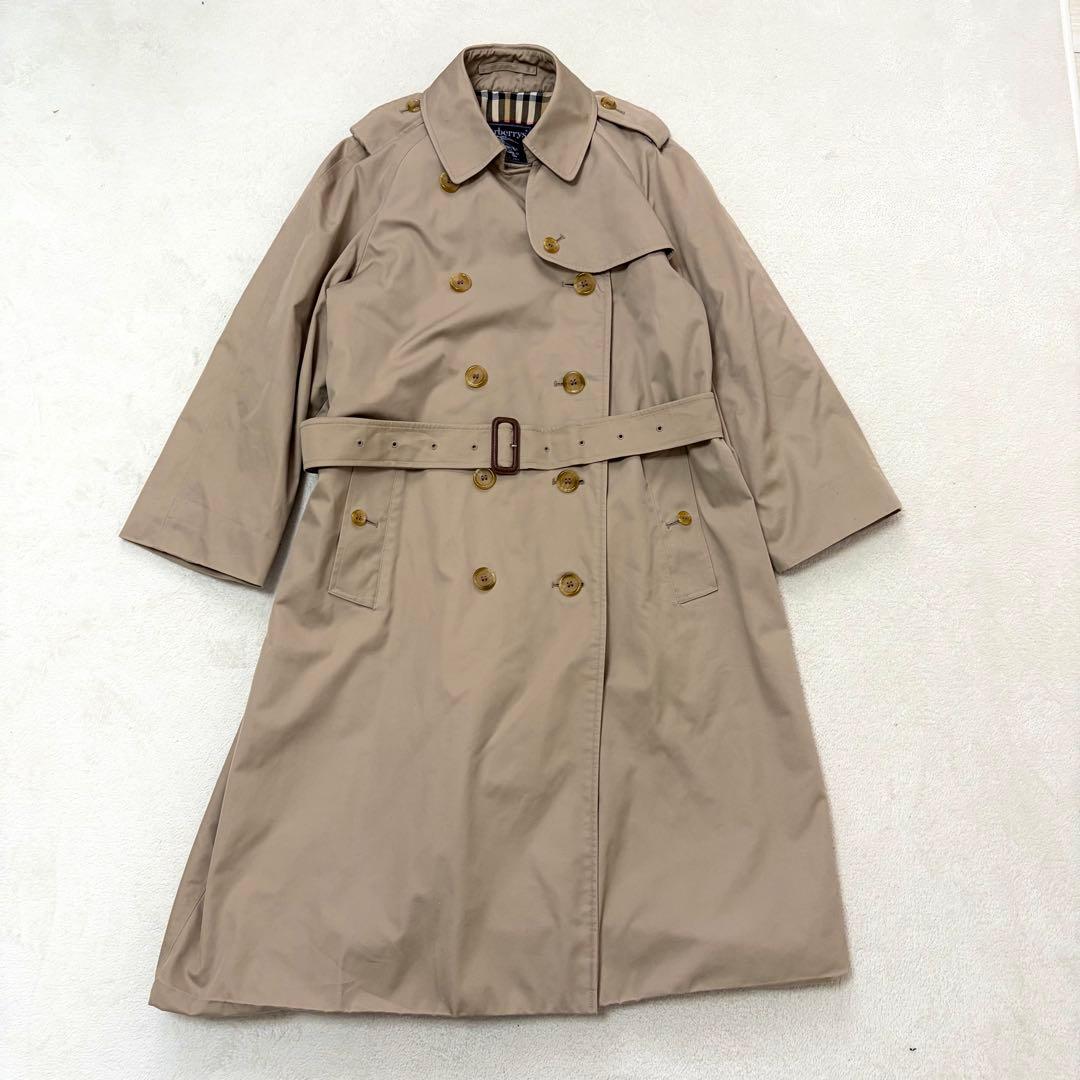 【美品】Burberrys トレンチコート ノバチェック ベルト ベージュ