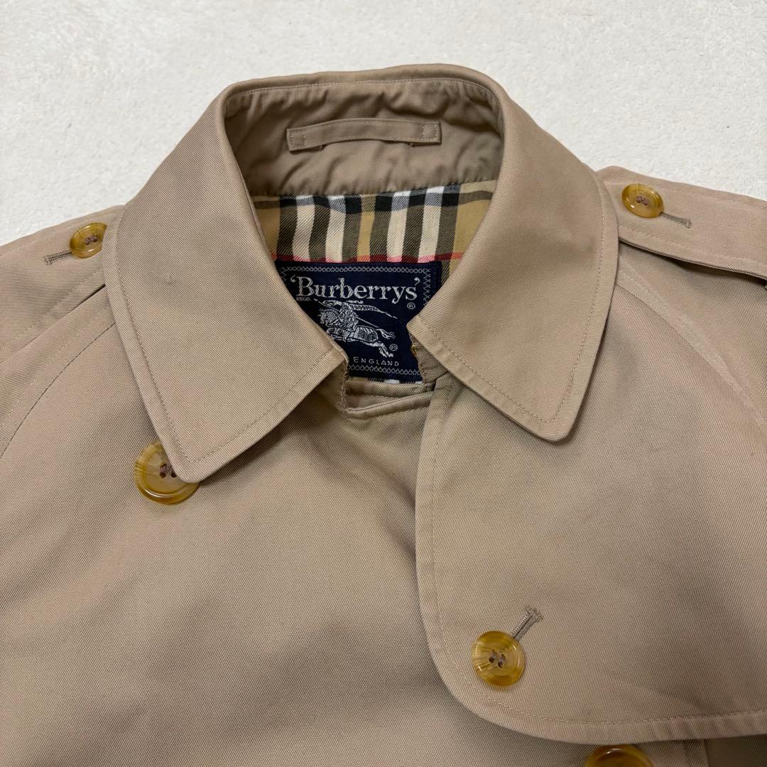 【美品】Burberrys トレンチコート ノバチェック ベルト ベージュ