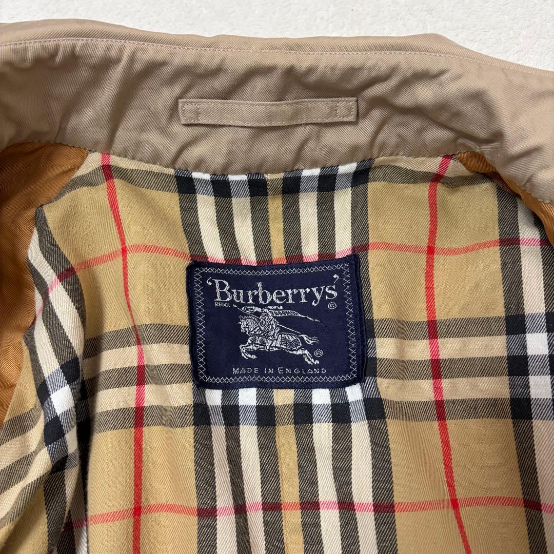 【美品】Burberrys トレンチコート ノバチェック ベルト ベージュ