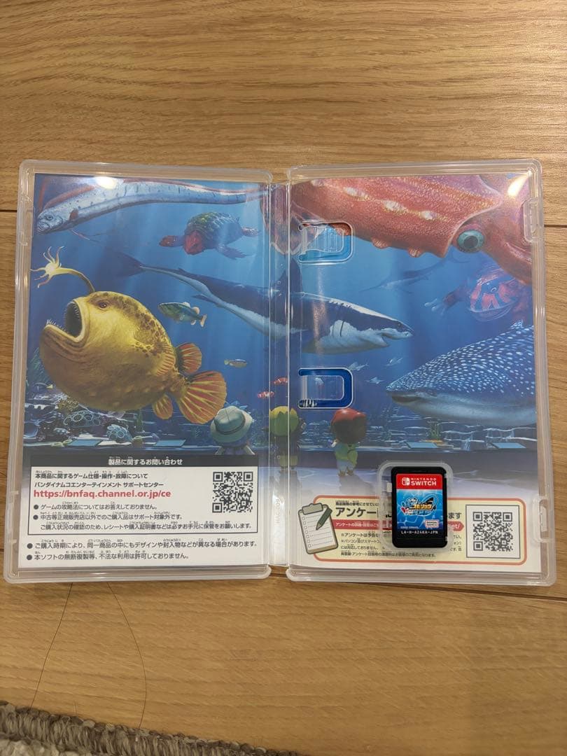釣りスピリッツ　水族館　ジョイコンアタッチメント付き
