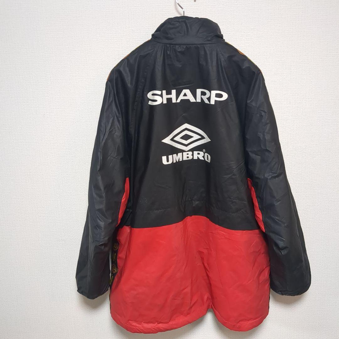 90s テープロゴ　マンチェスターユナイテッド　SHARP　アンブロ