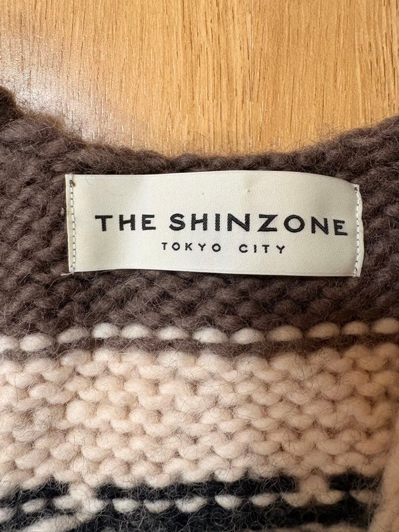 THE SHINZONE シンゾーン　カウチン　カーディガン　ニット