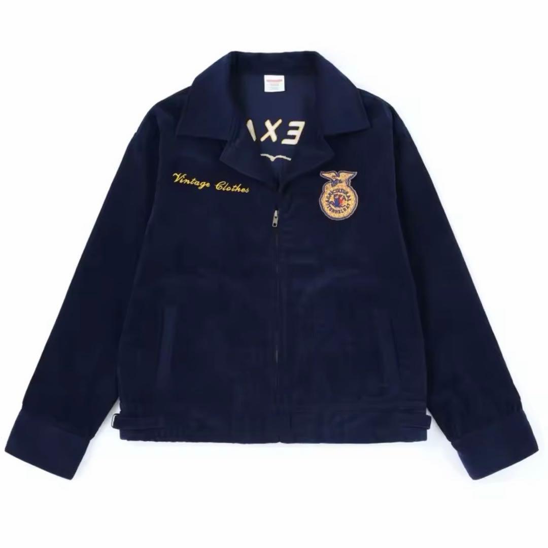 Lサイズ FFA JACKET ジャケット レプリカ ネイビー