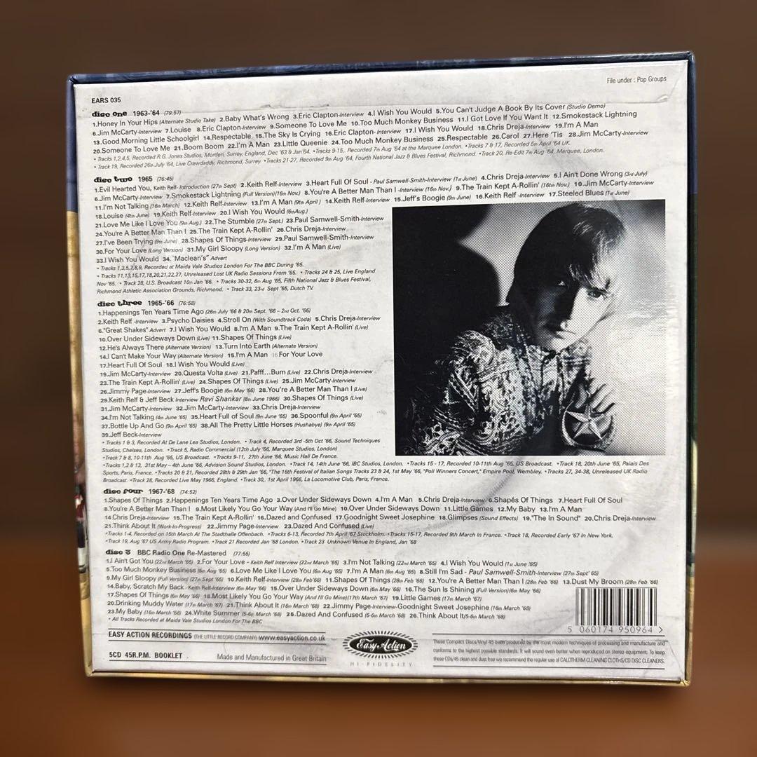 YARDBIRDS ヤードバーズ GLIMPSES 1963-68