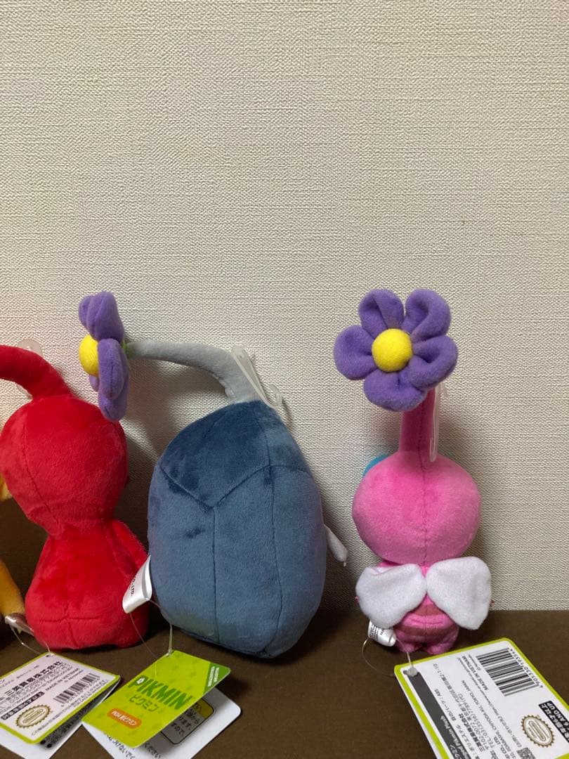 新品！青ピクミン 赤ピクミン 黄ピクミン 羽ピクミン　岩ピクミン ぬいぐるみ