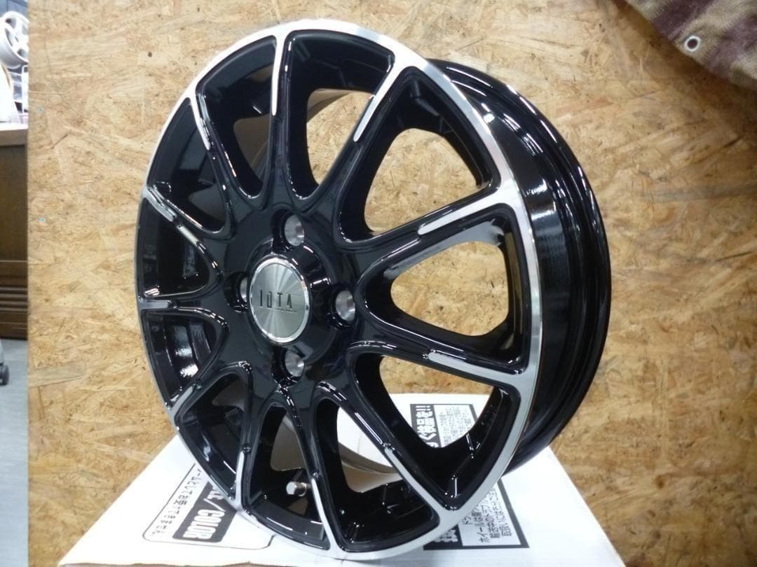 送料込★新品ホイール4本セット★IOTA★14×4.5J★軽自動車等