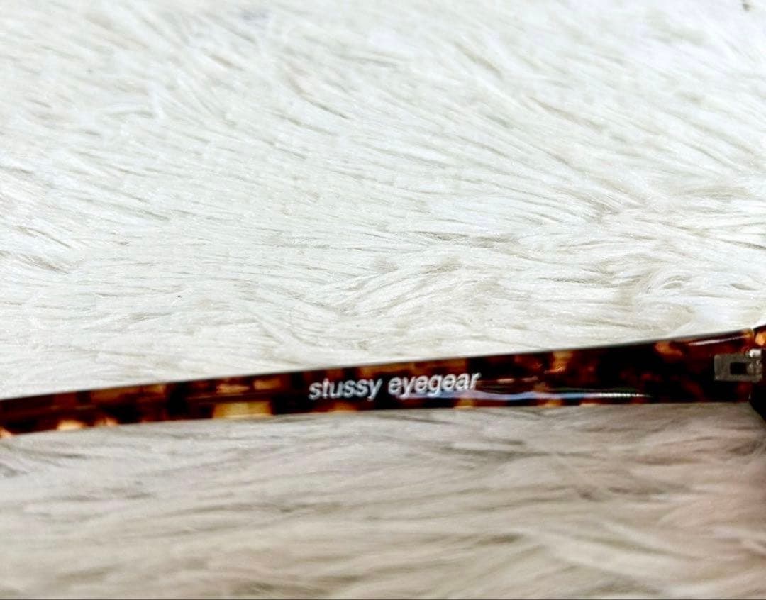 極美品　STUSSY　michael　サングラス　ブラウンレンズ　べっ甲柄