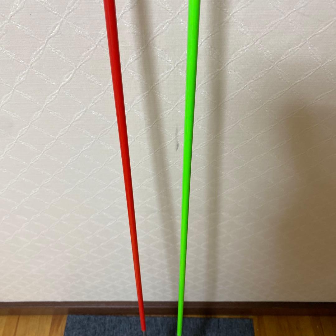 ★エリートグリップ スピード プレーン オレンジ/グリーン 2本セット