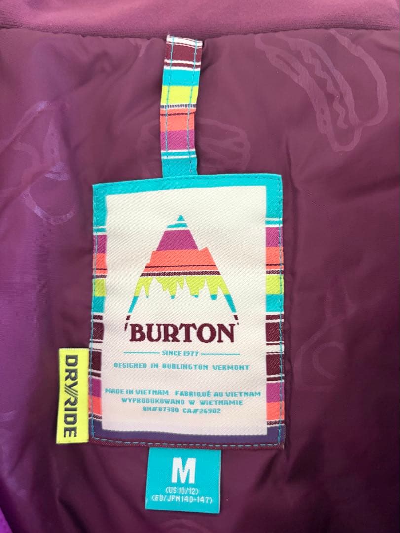 ⭐️BURTON⭐️スノーボードウェア 上下セット⭐️