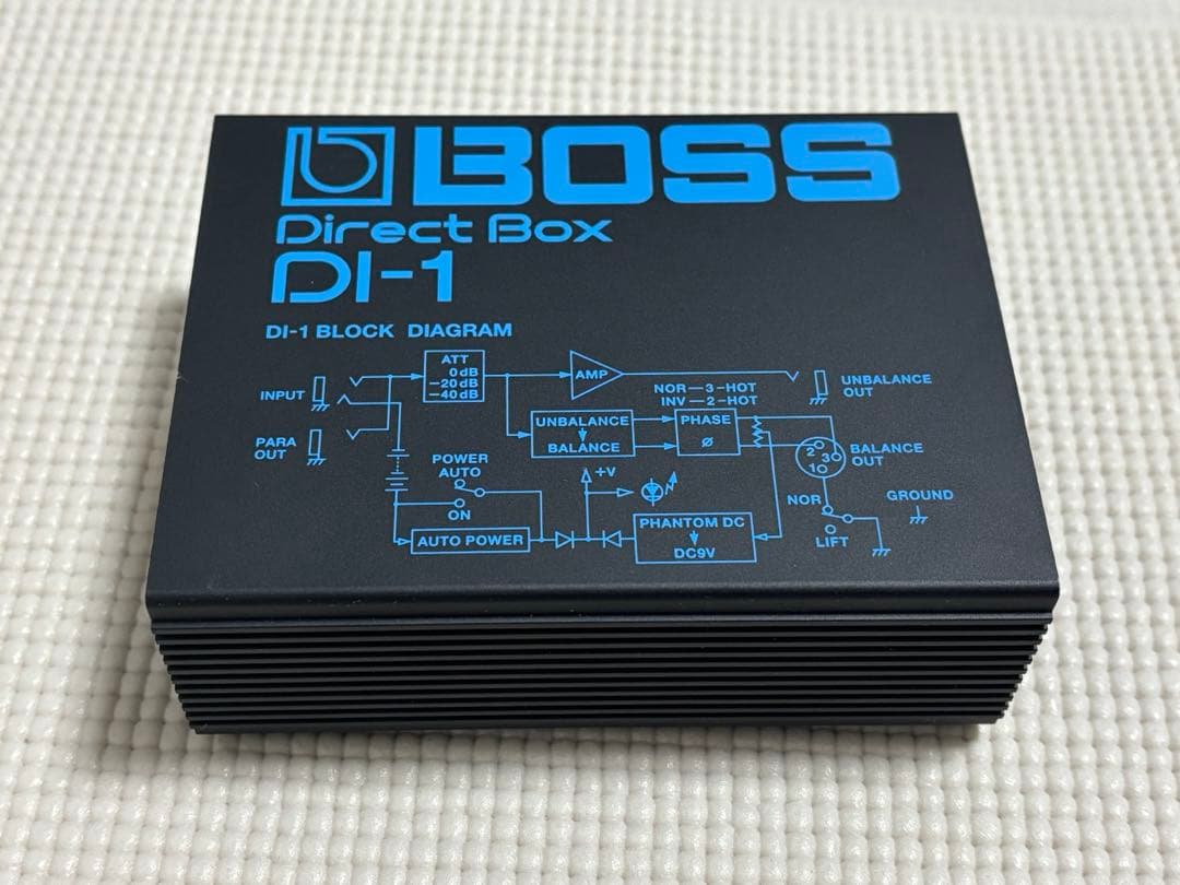 配信機器・PA機器・レコーディング機器 BOSS DI-1 Direct Box