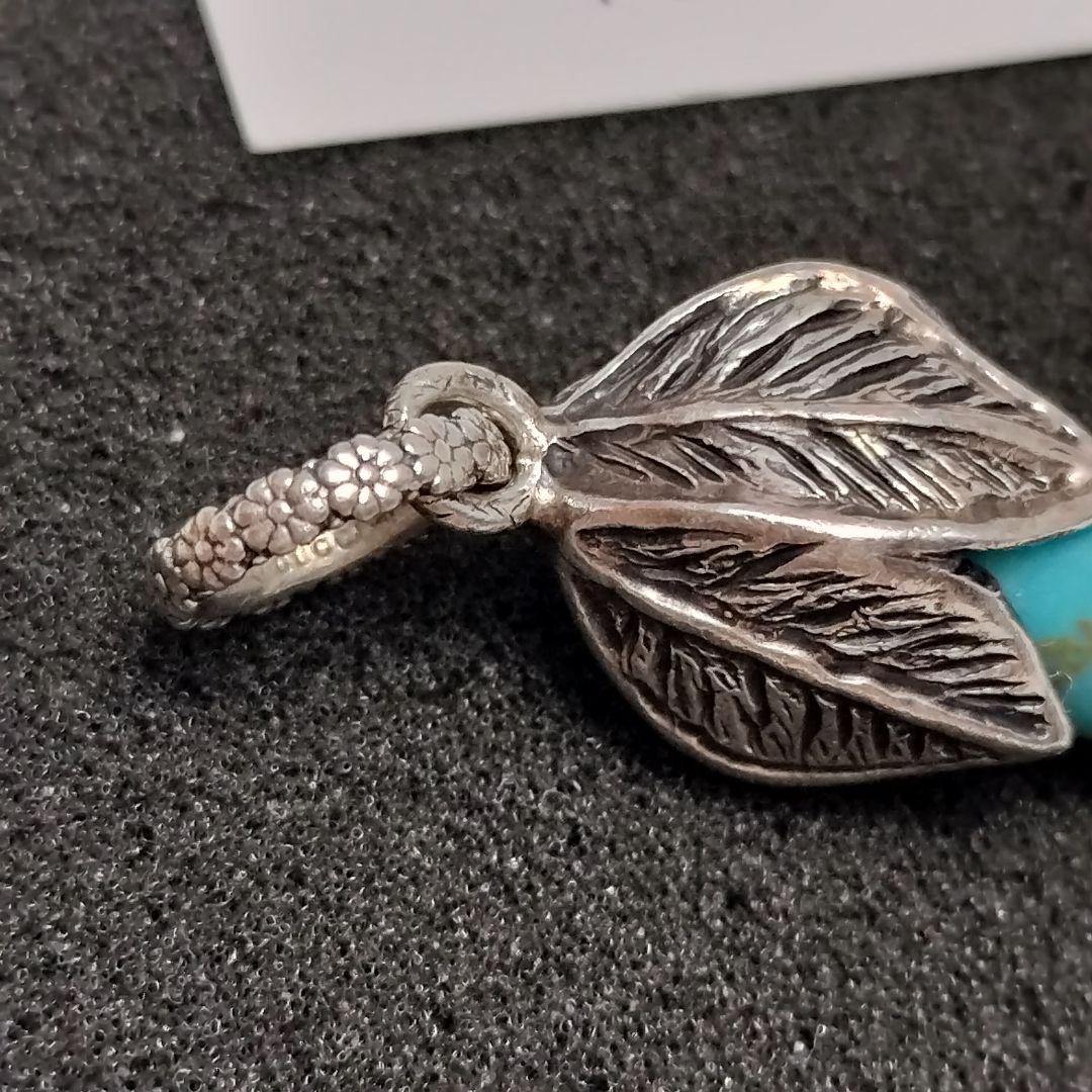 GUCCI 希少 アンガーフォレスト ターコイズ ホーン ネックレス トップ