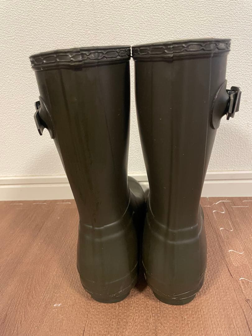 HUNTER 長靴 バックル付き