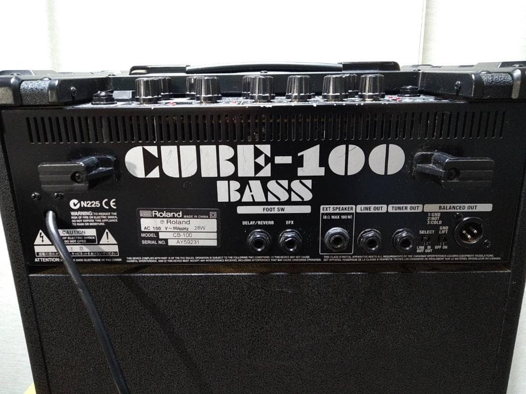 Roland CUBE 100 BASS ベース用アンプ