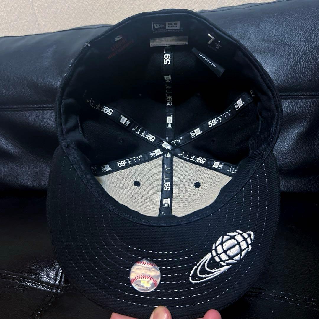 特注　超希少　NEWERA BEAMS コラボ　59fifty 7 1/2