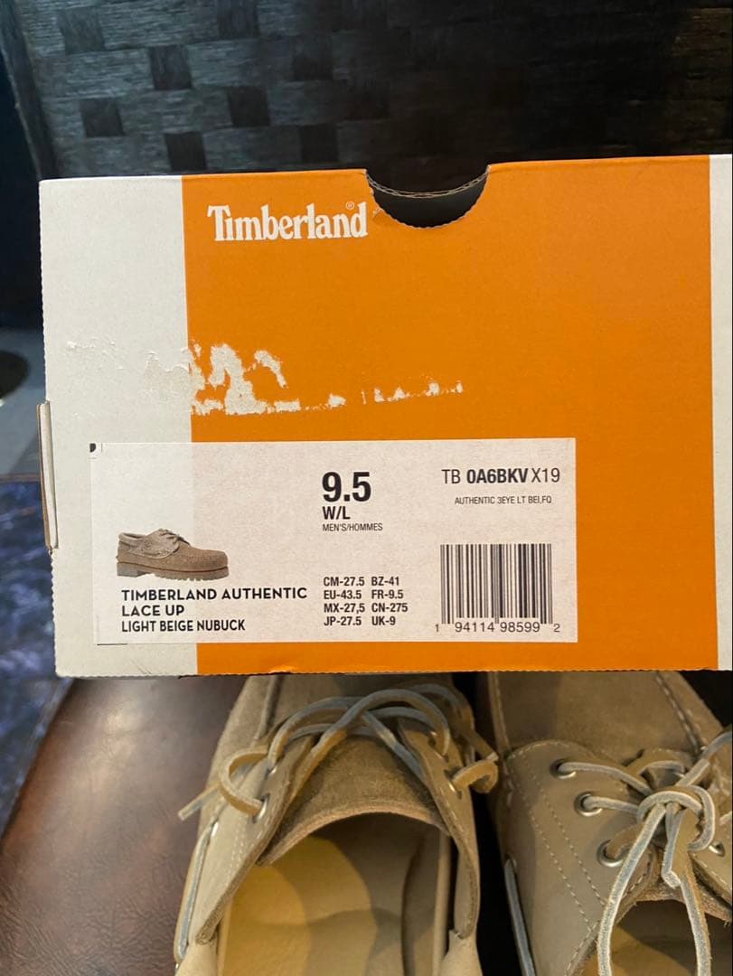@ ティンバーランド　Timber LAND オーセンティック ヌバック レザー