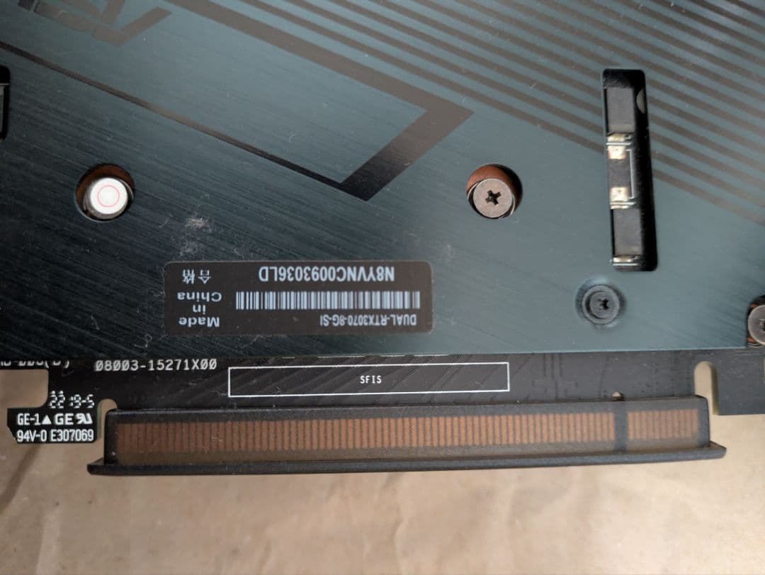 ASUS グラフィックボード rtx3070