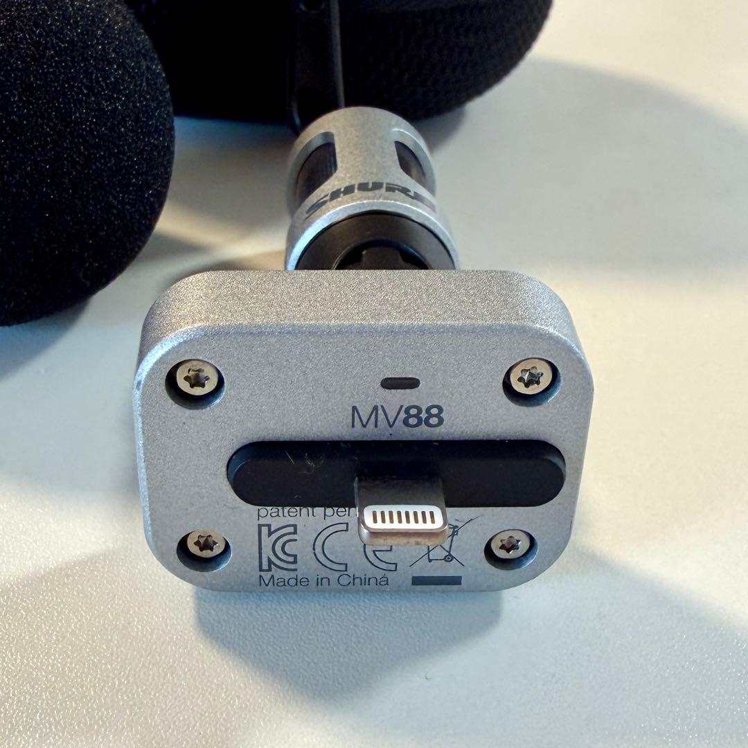 SHURE MV88 コンデンサーマイク