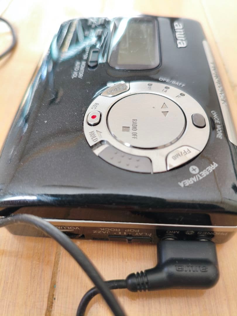 ステレオラジオカセットレコーダー aiwa HS-JX838